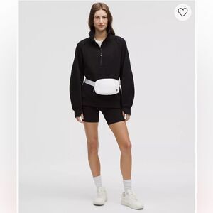 Lululemon Everywhere Belt Bag Solid White Sporty Fanny Pack Travel‎  Gym Walking